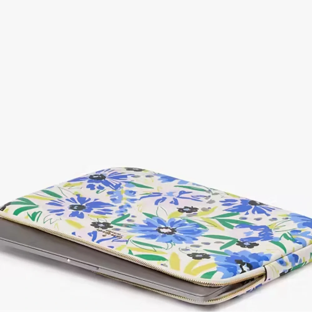 NWT ♠️Kate Spade ♠️ Madison Floral Laptop Sleeve ♠️